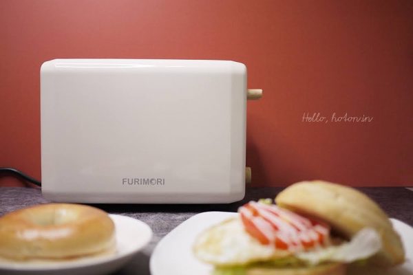 富力森FURIMORI厚片烤麵包機FU-T128：厚片土司、貝果、可頌都能烤！素雅白色好用多功能烤麵包機烤吐司機，輕鬆快速準備早餐！